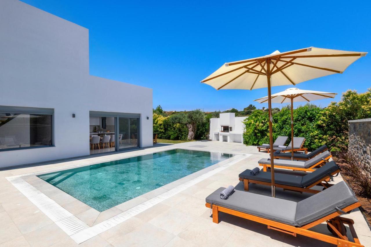 Villa Heather Kolymbia Bagian luar foto