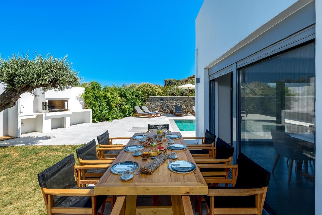 Villa Heather Kolymbia Bagian luar foto