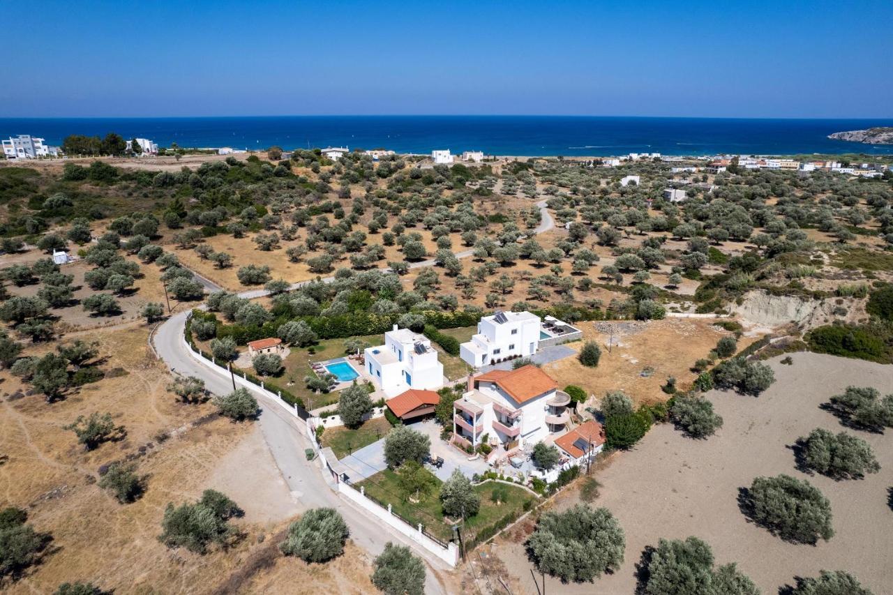 Villa Heather Kolymbia Bagian luar foto