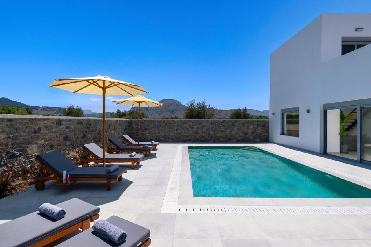 Villa Heather Kolymbia Bagian luar foto
