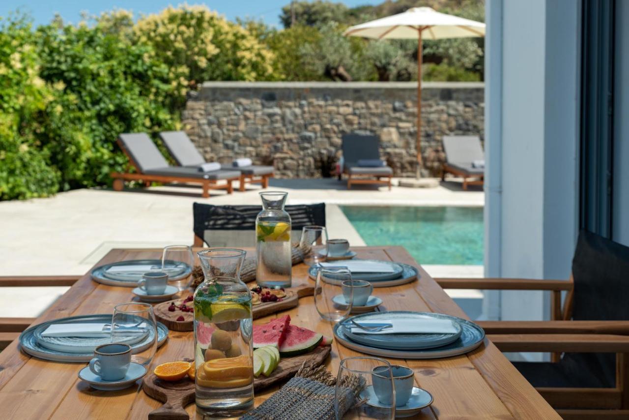 Villa Heather Kolymbia Bagian luar foto