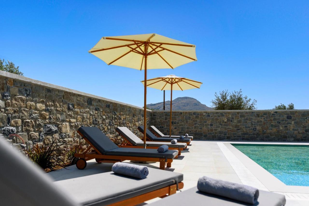 Villa Heather Kolymbia Bagian luar foto